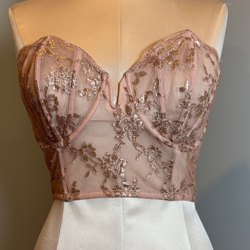 Victoria’s Secret Dream Angels
Scalloped Lace Bustier 34DD - Picture 2 of 10